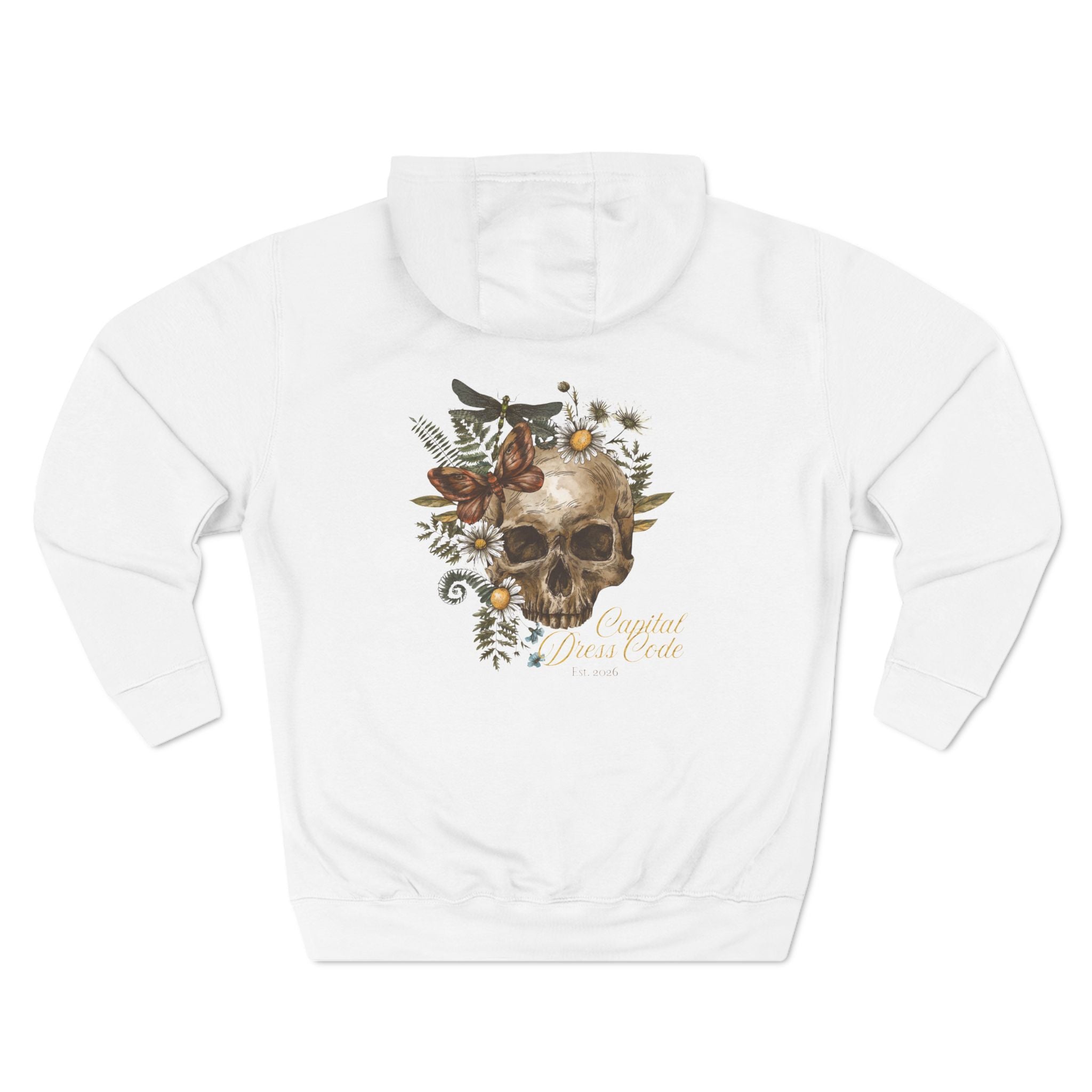 Skull & Wildflower Hoodie