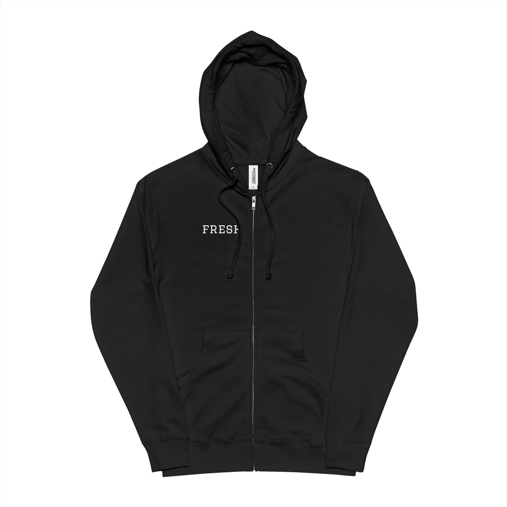 Copy of Blank Navy Zip Hoodie | Plain Full-Zip Hooded Sweatshirt, Ready-to-Print