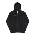 Copy of Blank Navy Zip Hoodie | Plain Full-Zip Hooded Sweatshirt, Ready-to-Print