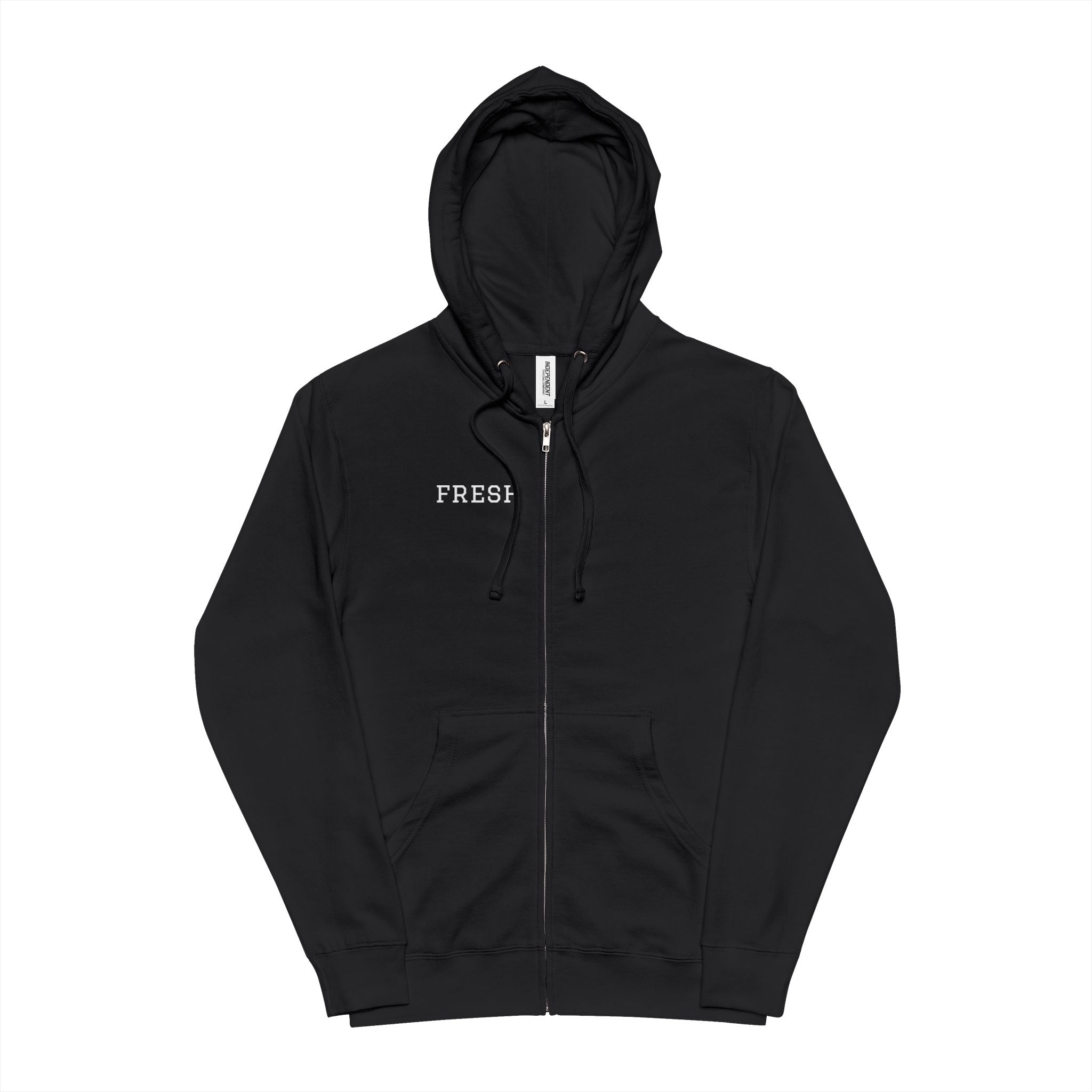 Copy of Blank Navy Zip Hoodie | Plain Full-Zip Hooded Sweatshirt, Ready-to-Print