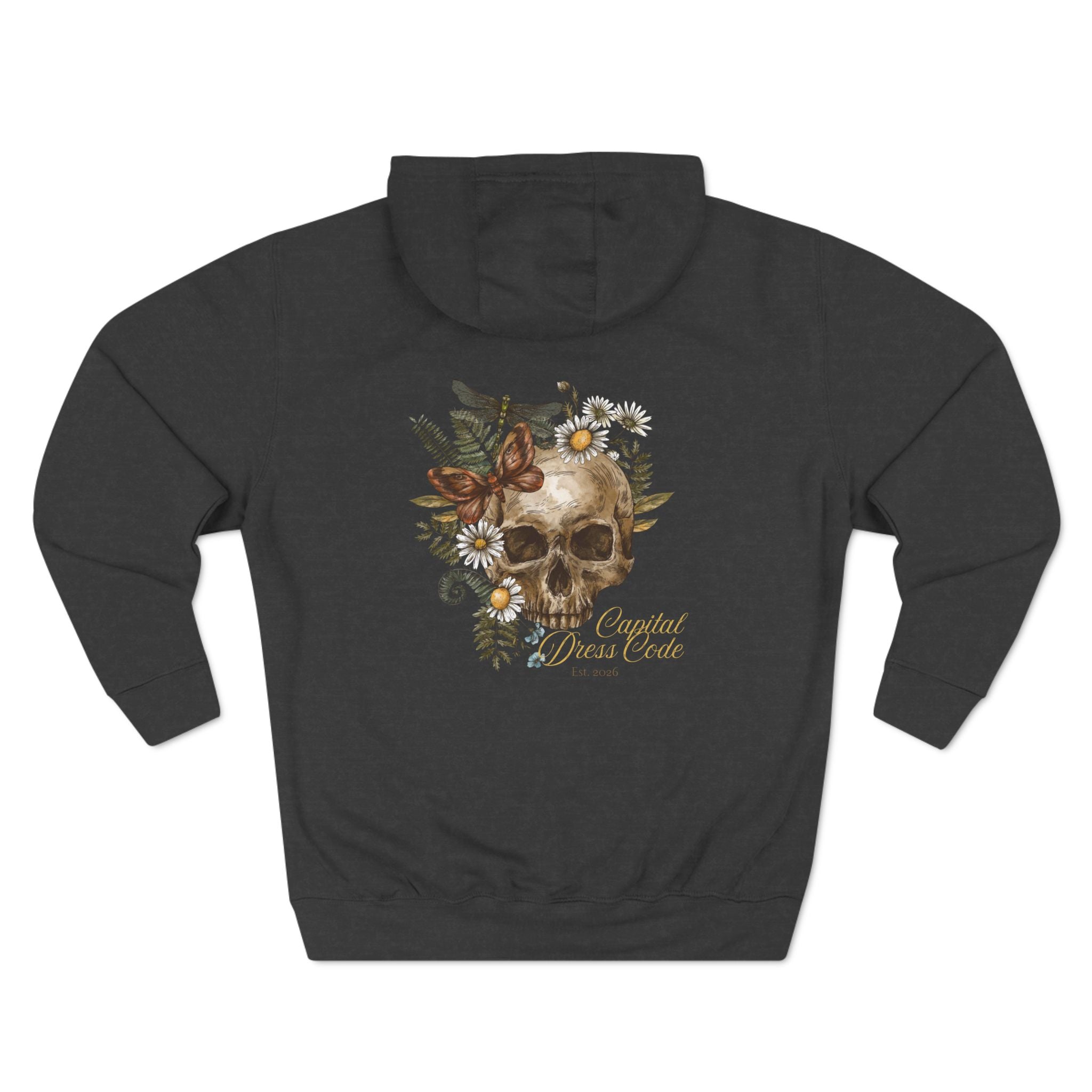 Skull & Wildflower Hoodie