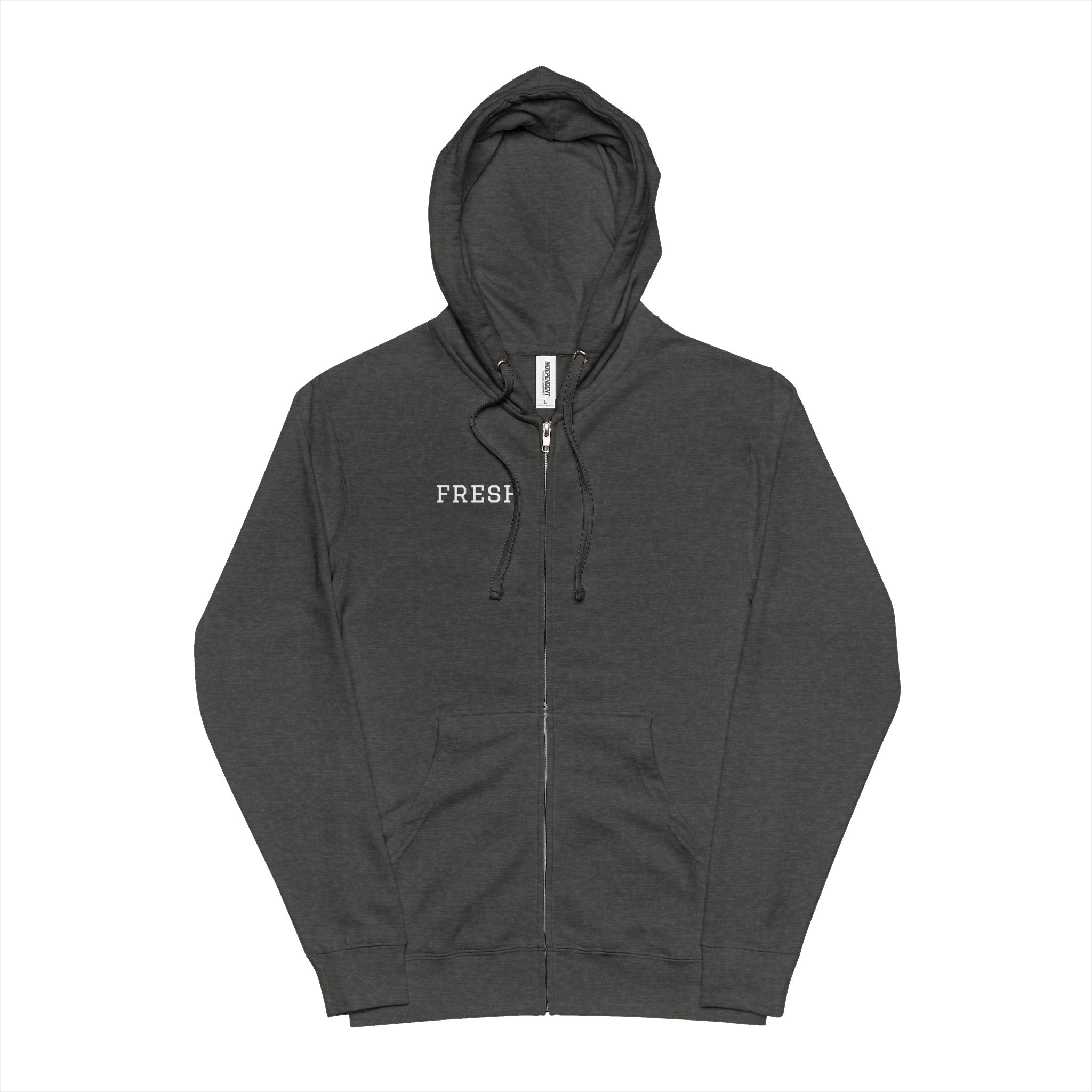 Copy of Blank Navy Zip Hoodie | Plain Full-Zip Hooded Sweatshirt, Ready-to-Print