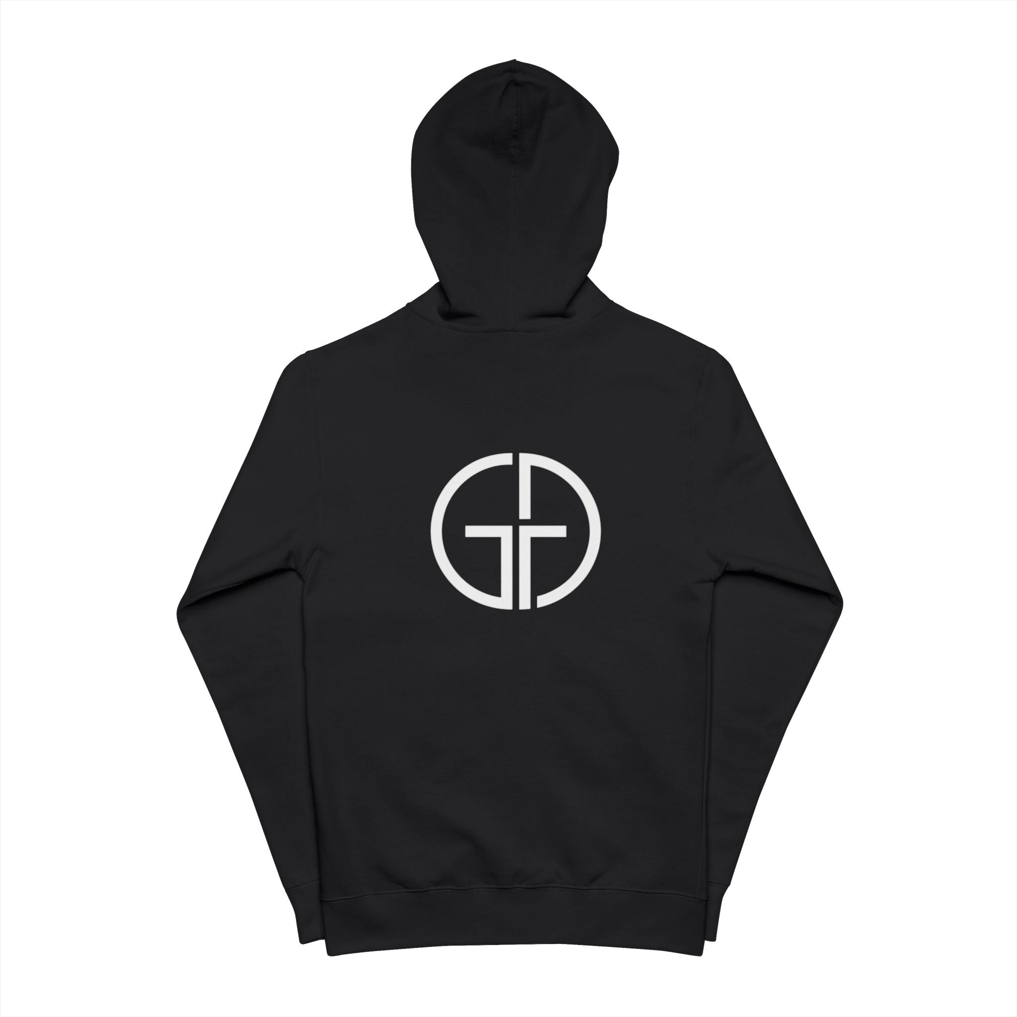 Copy of Blank Navy Zip Hoodie | Plain Full-Zip Hooded Sweatshirt, Ready-to-Print