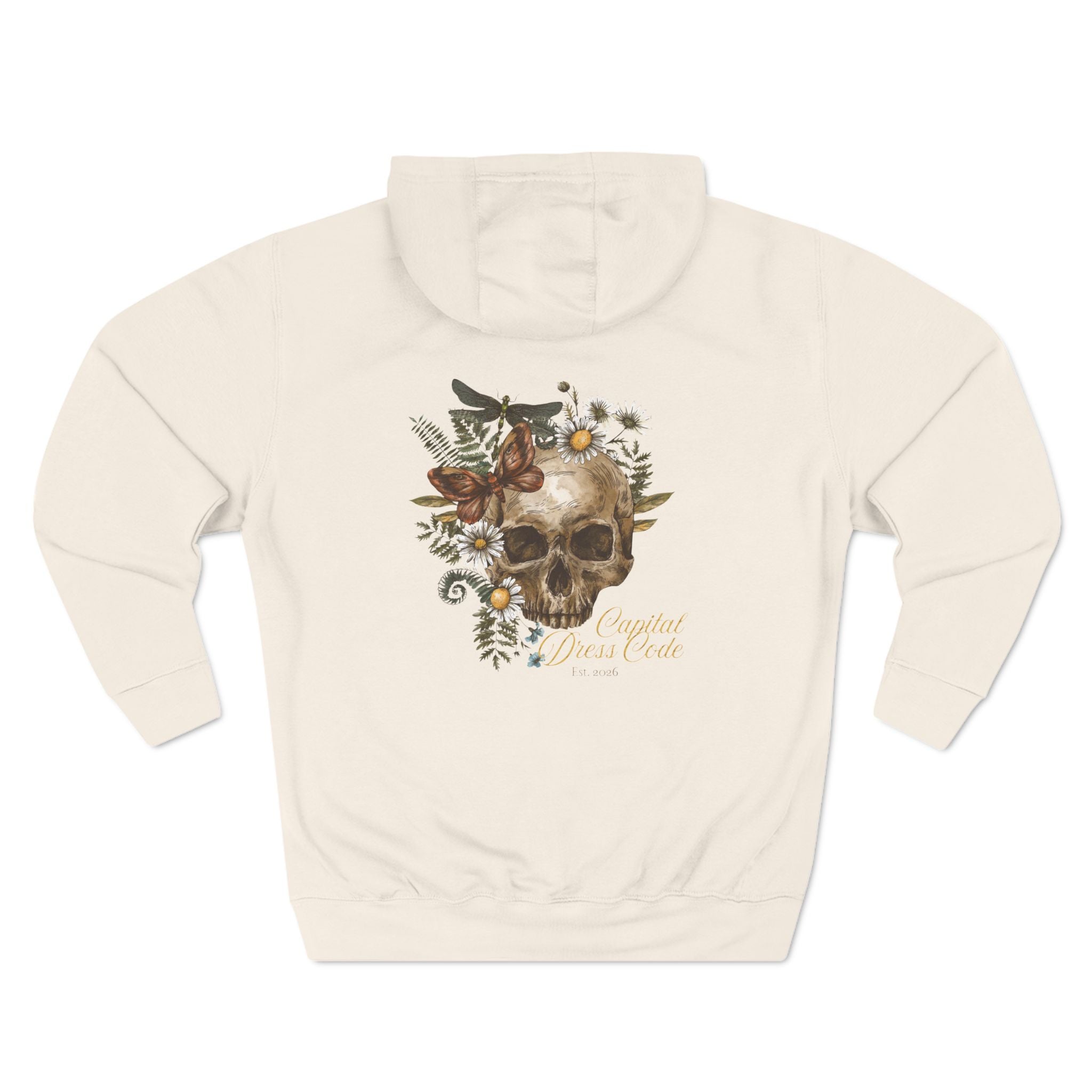 Skull & Wildflower Hoodie